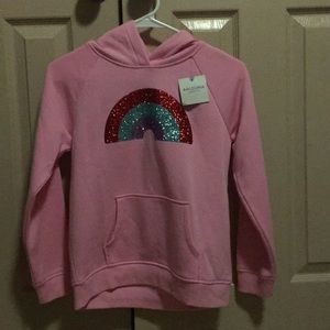 Arizona basic pink Hoodie in Little kids.